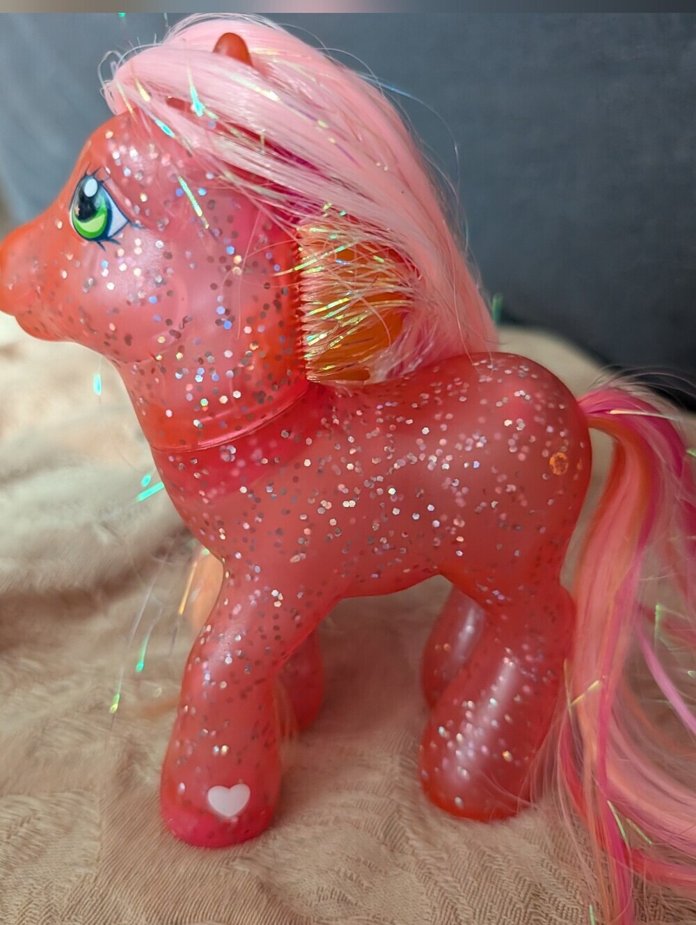 Vintage My Little Pony G3 Secret Wish Glitter Translucent 2004 Hasbro MLP - Picture 4 of 6
